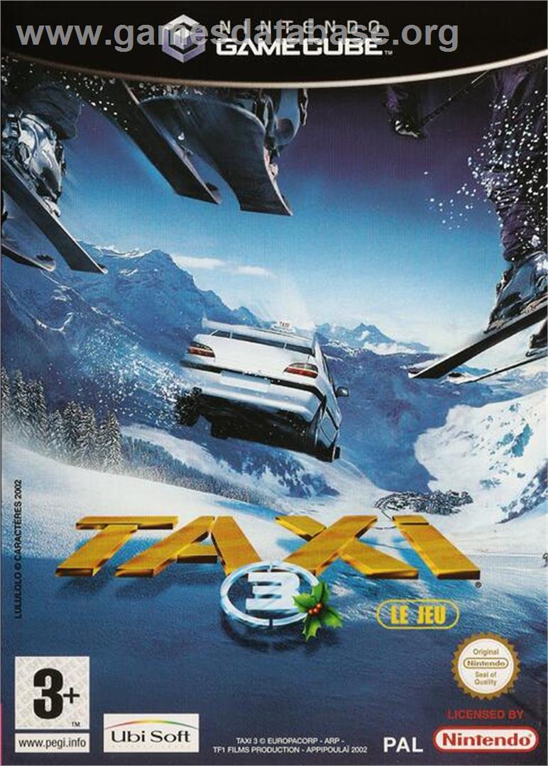 Taxi 3 - Nintendo GameCube - Artwork - Box