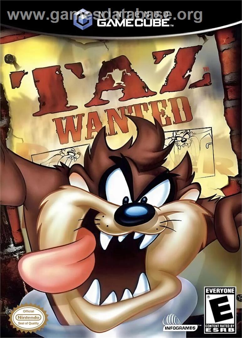 Taz Wanted - Nintendo GameCube - Artwork - Box