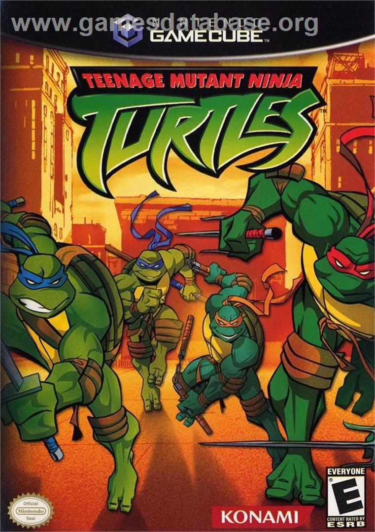 Teenage Mutant Ninja Turtles - Nintendo GameCube - Artwork - Box
