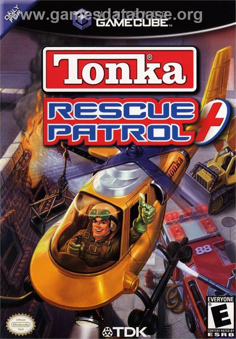 Tonka - Rescue Patrol - Nintendo GameCube - Artwork - Box