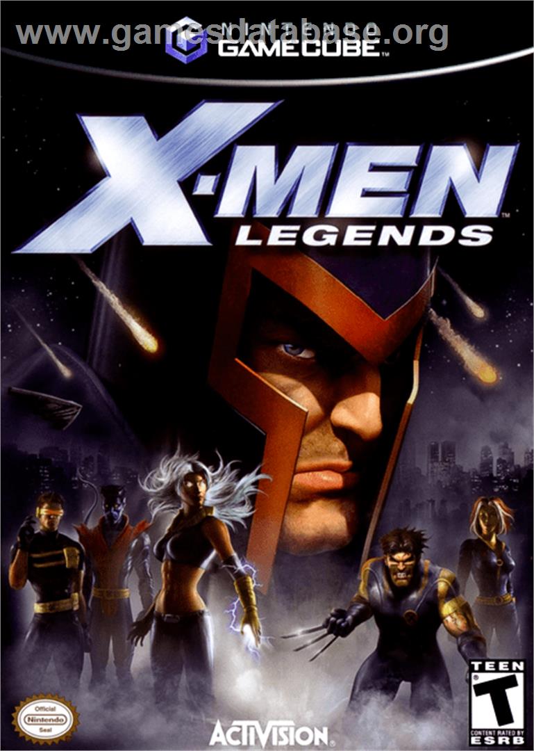 X-Men: Legends - Nintendo GameCube - Artwork - Box