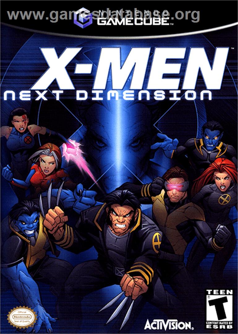 X-Men: Next Dimension - Nintendo GameCube - Artwork - Box
