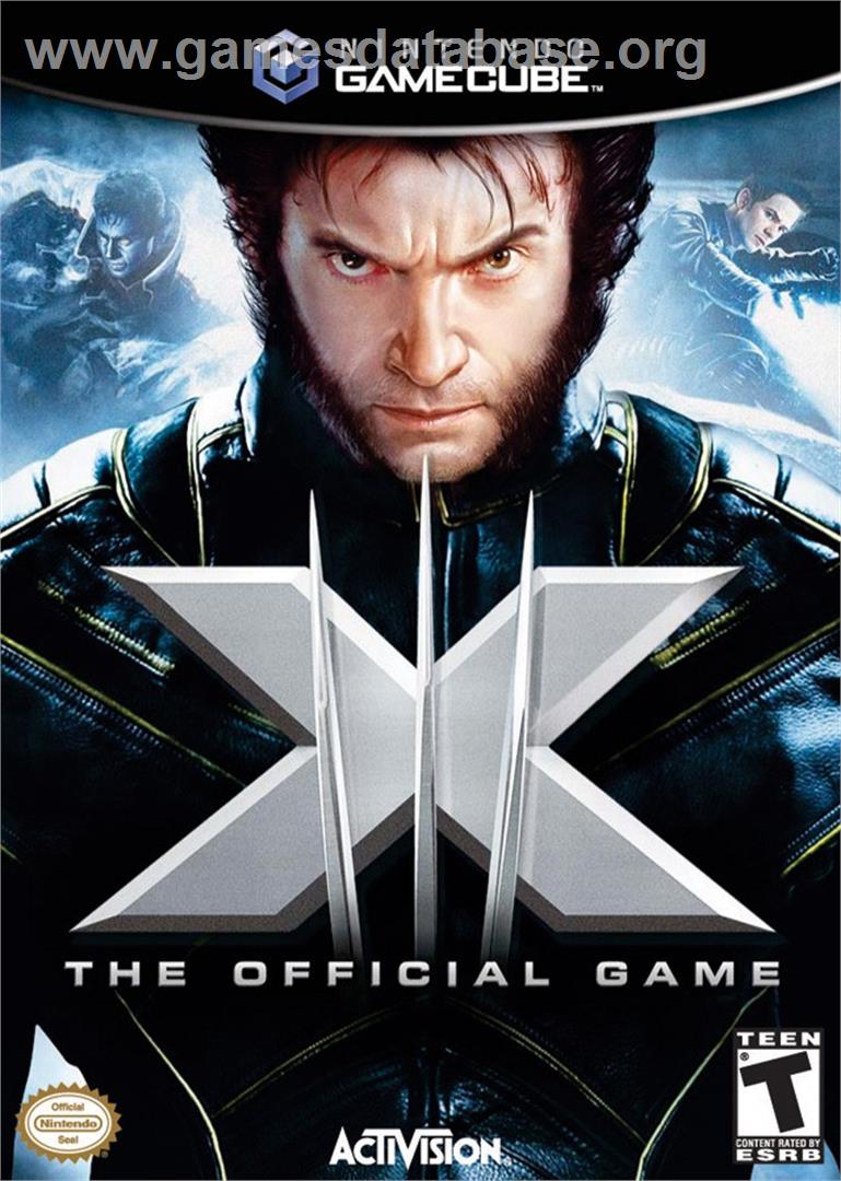 X-men - The Official Game - Nintendo GameCube - Artwork - Box
