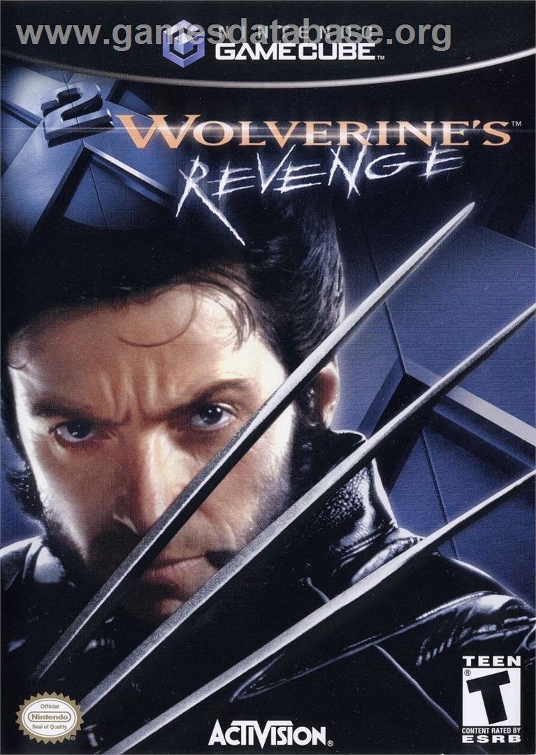 X-men 2 - Wolverine's Revenge - Nintendo GameCube - Artwork - Box