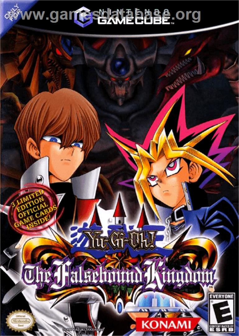 Yu-Gi-Oh!: The Falsebound Kingdom - Nintendo GameCube - Artwork - Box
