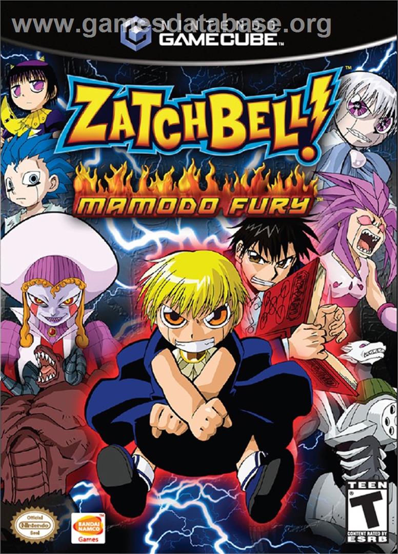 Zatchbell! - Mamodo Fury - Nintendo GameCube - Artwork - Box