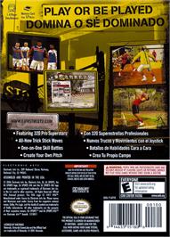 Box back cover for FIFA Street 2 on the Nintendo GameCube.