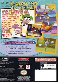 Box back cover for Fairly Odd Parents! - Breakin' Da Rules, The on the Nintendo GameCube.