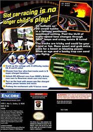 Box back cover for Grooverider - Slot Car Thunder on the Nintendo GameCube.