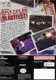 Box back cover for Men In Black 2 - Alien Escape on the Nintendo GameCube.