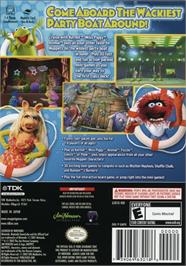 Box back cover for Muppets - Party Cruise on the Nintendo GameCube.
