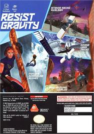 Box back cover for Ssx Tricky on the Nintendo GameCube.