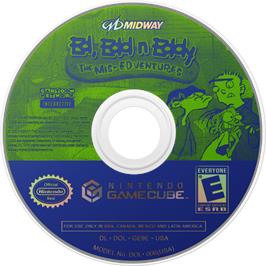 Cartridge artwork for Ed, Edd n Eddy - The Mis-Edventures on the Nintendo GameCube.