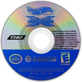 Cartridge artwork for Hot Wheels - Velocity X on the Nintendo GameCube.