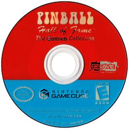 Cartridge artwork for Pinball Hall of Fame: The Gottlieb Collection on the Nintendo GameCube.
