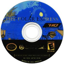 Cartridge artwork for Polar Express, The on the Nintendo GameCube.