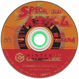 Cartridge artwork for Special Jinsei Game on the Nintendo GameCube.