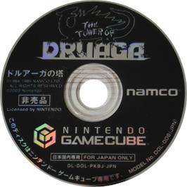 Cartridge artwork for Tower Of Druaga, The on the Nintendo GameCube.
