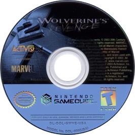 Cartridge artwork for X2: Wolverine's Revenge on the Nintendo GameCube.