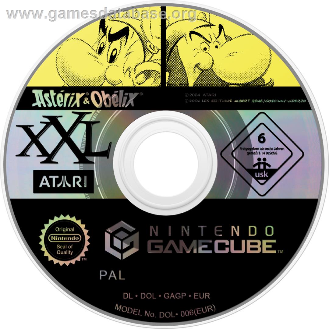 Astérix And Obélix XXL - Nintendo GameCube - Artwork - Cartridge
