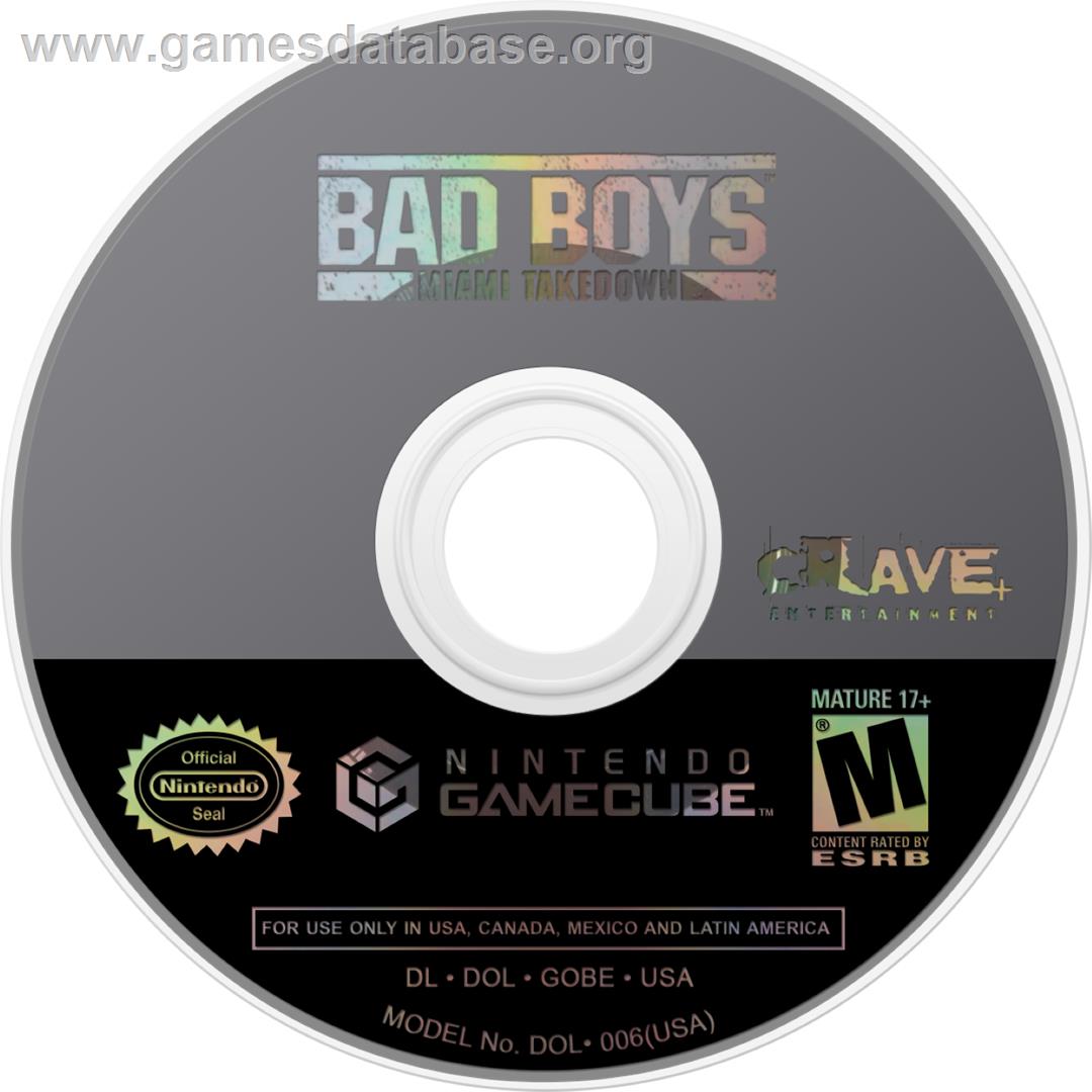 Bad Boys: Miami Takedown - Nintendo GameCube - Artwork - Cartridge