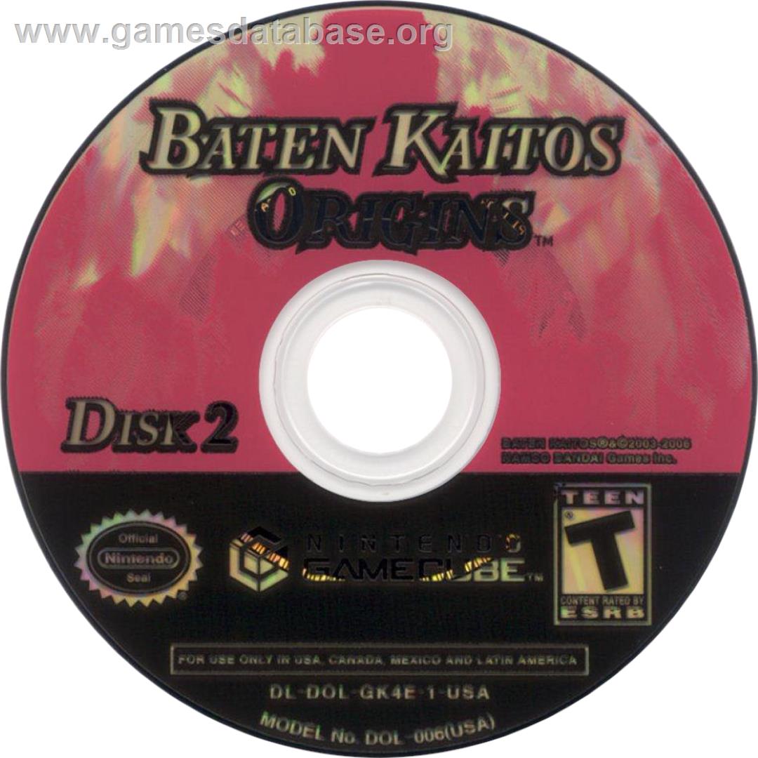 Baten Kaitos Origins - Nintendo GameCube - Artwork - Cartridge