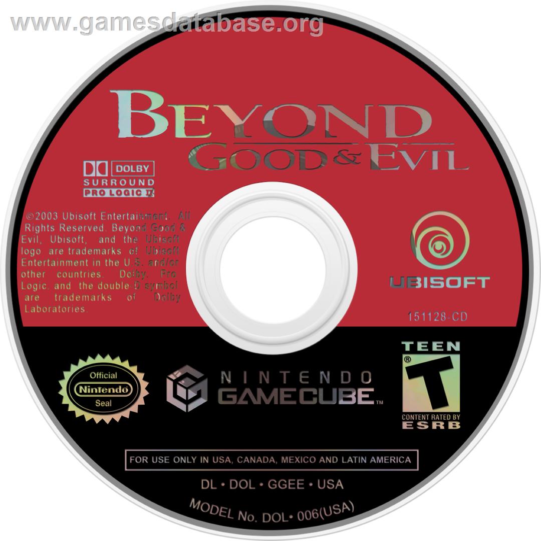 Beyond Good & Evil - Nintendo GameCube - Artwork - Cartridge