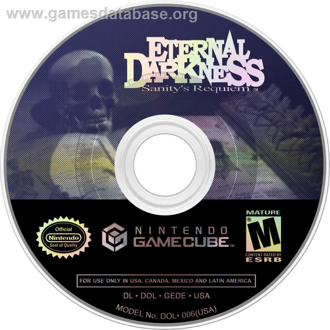 Eternal Darkness: Sanity's Requiem - Nintendo GameCube - Artwork - Cartridge