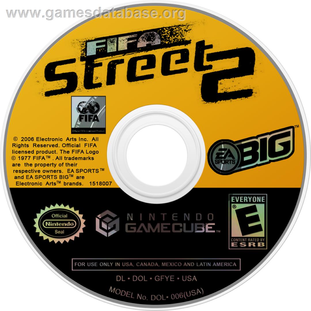 FIFA Street 2 - Nintendo GameCube - Artwork - Cartridge