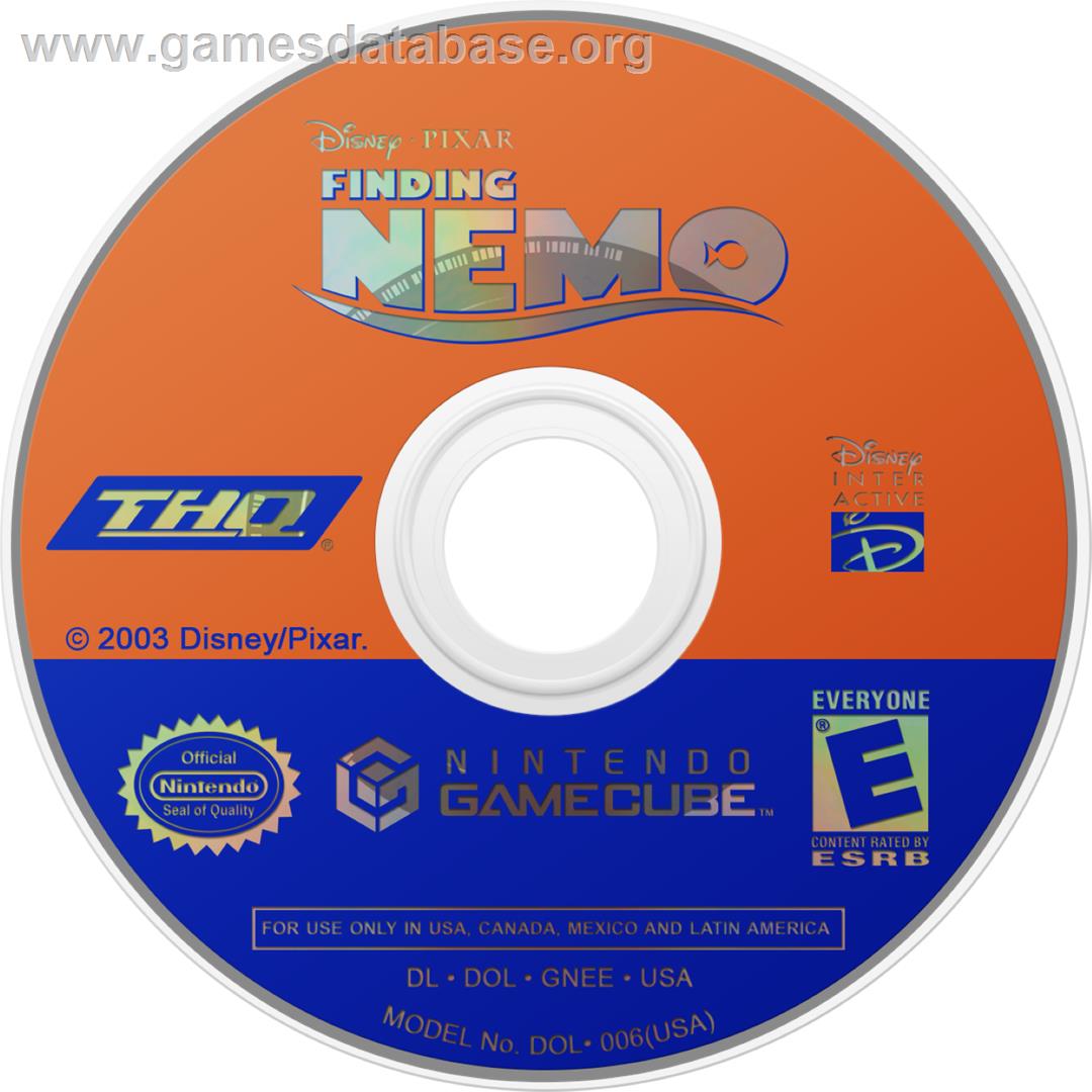 Finding Nemo - Nintendo GameCube - Artwork - Cartridge