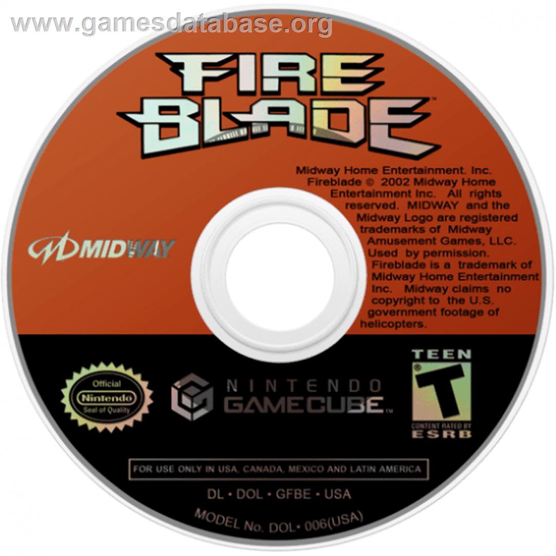 Fireblade - Nintendo GameCube - Artwork - Cartridge