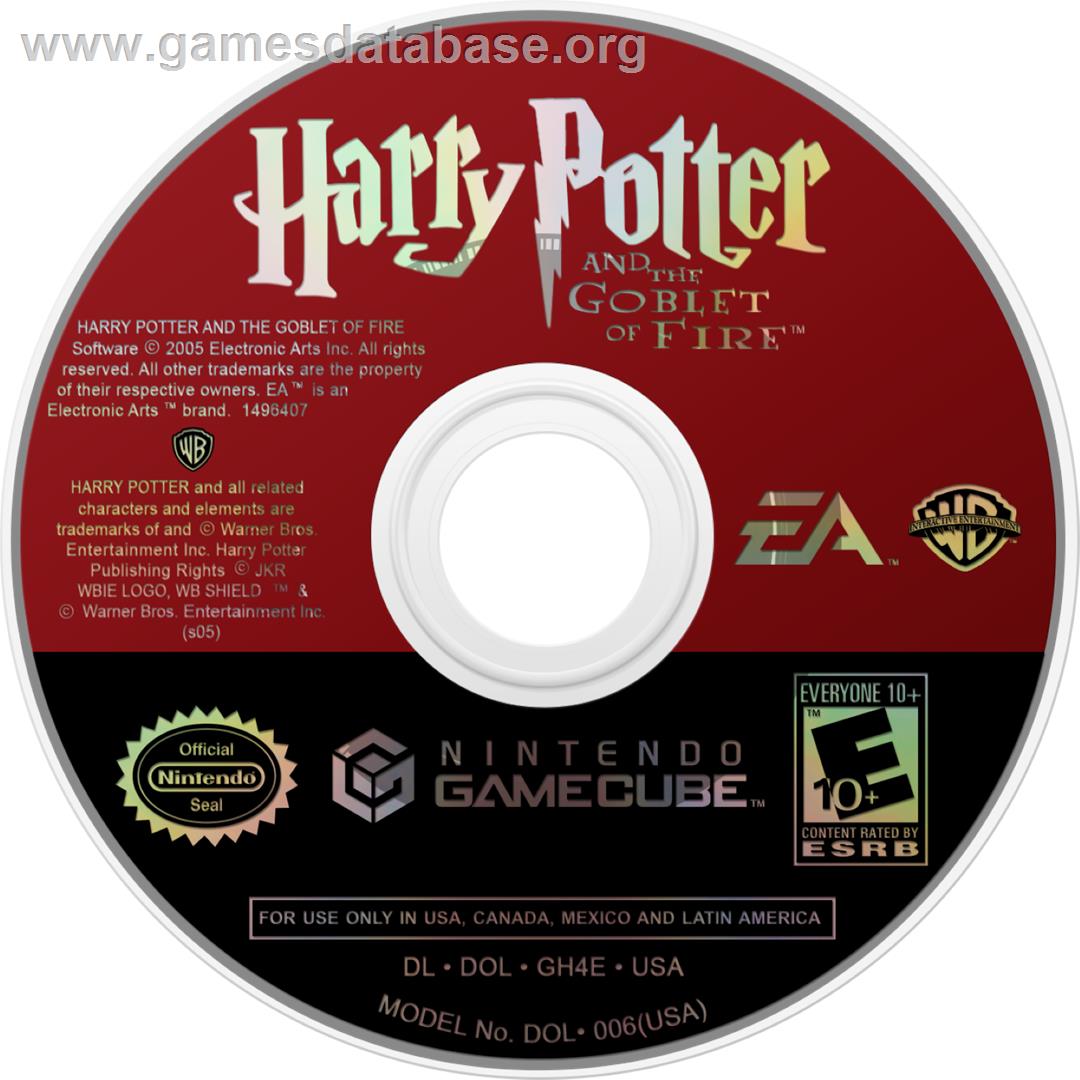 Harry Potter and the Goblet of Fire - Nintendo GameCube - Artwork - Cartridge