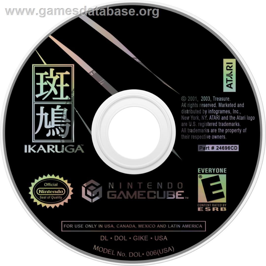 Ikaruga - Nintendo GameCube - Artwork - Cartridge