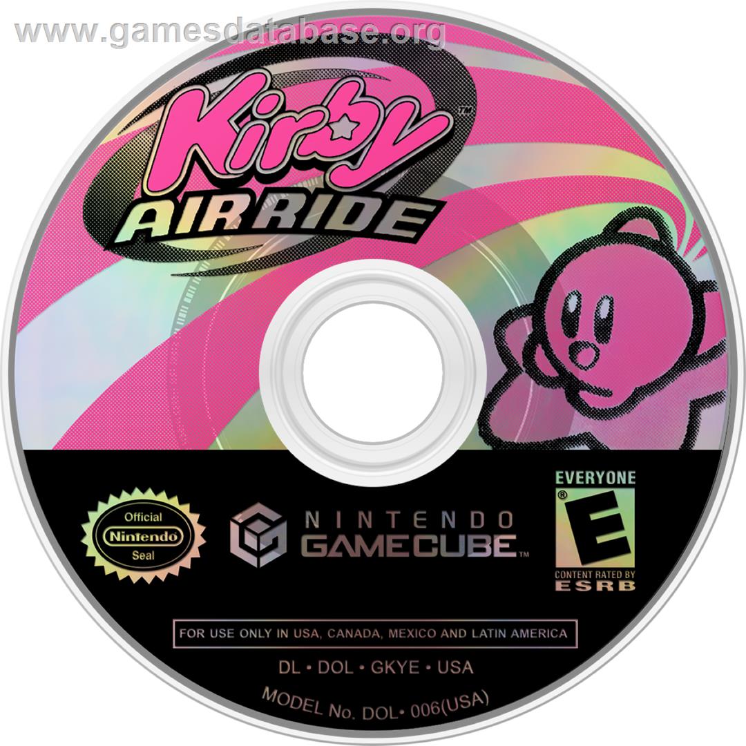 Kirby Air Ride - Nintendo GameCube - Artwork - Cartridge