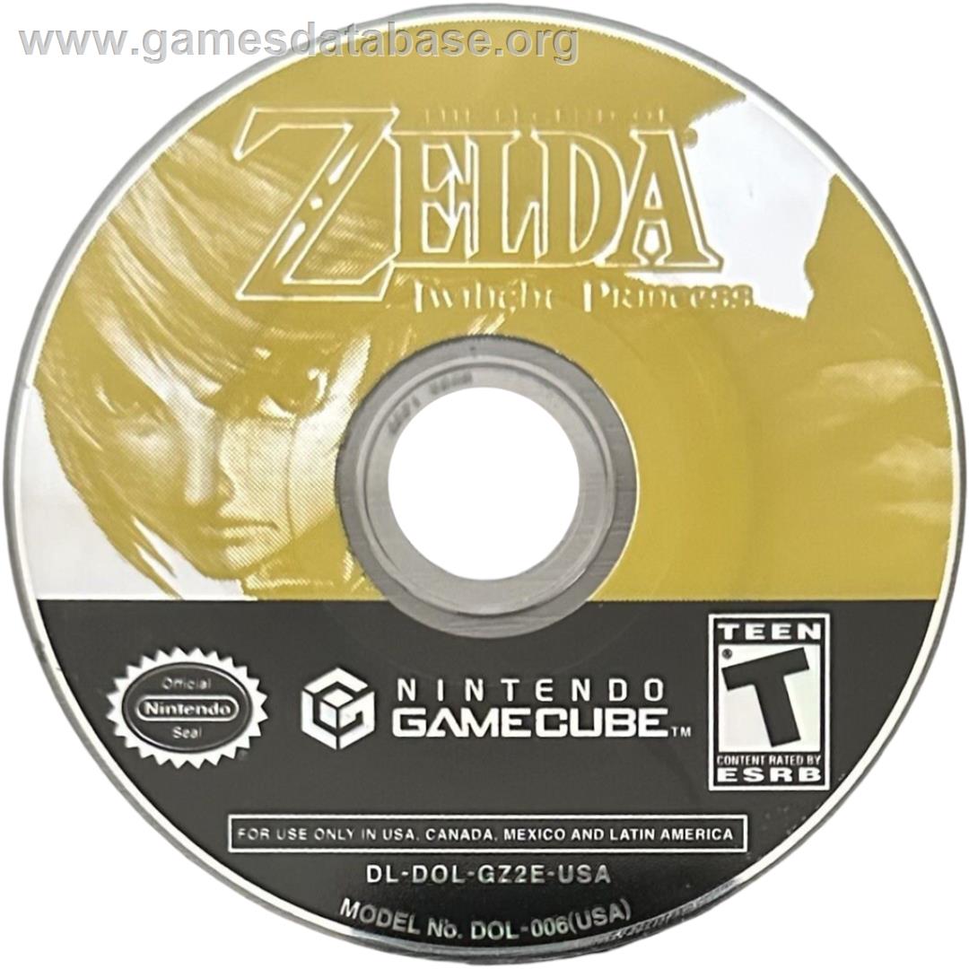 Legend Of Zelda - Twilight Princess, The - Nintendo GameCube - Artwork - Cartridge