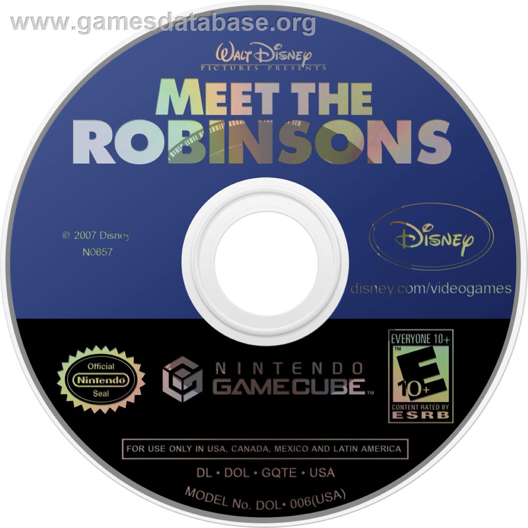 Meet The Robinsons - Nintendo GameCube - Artwork - Cartridge