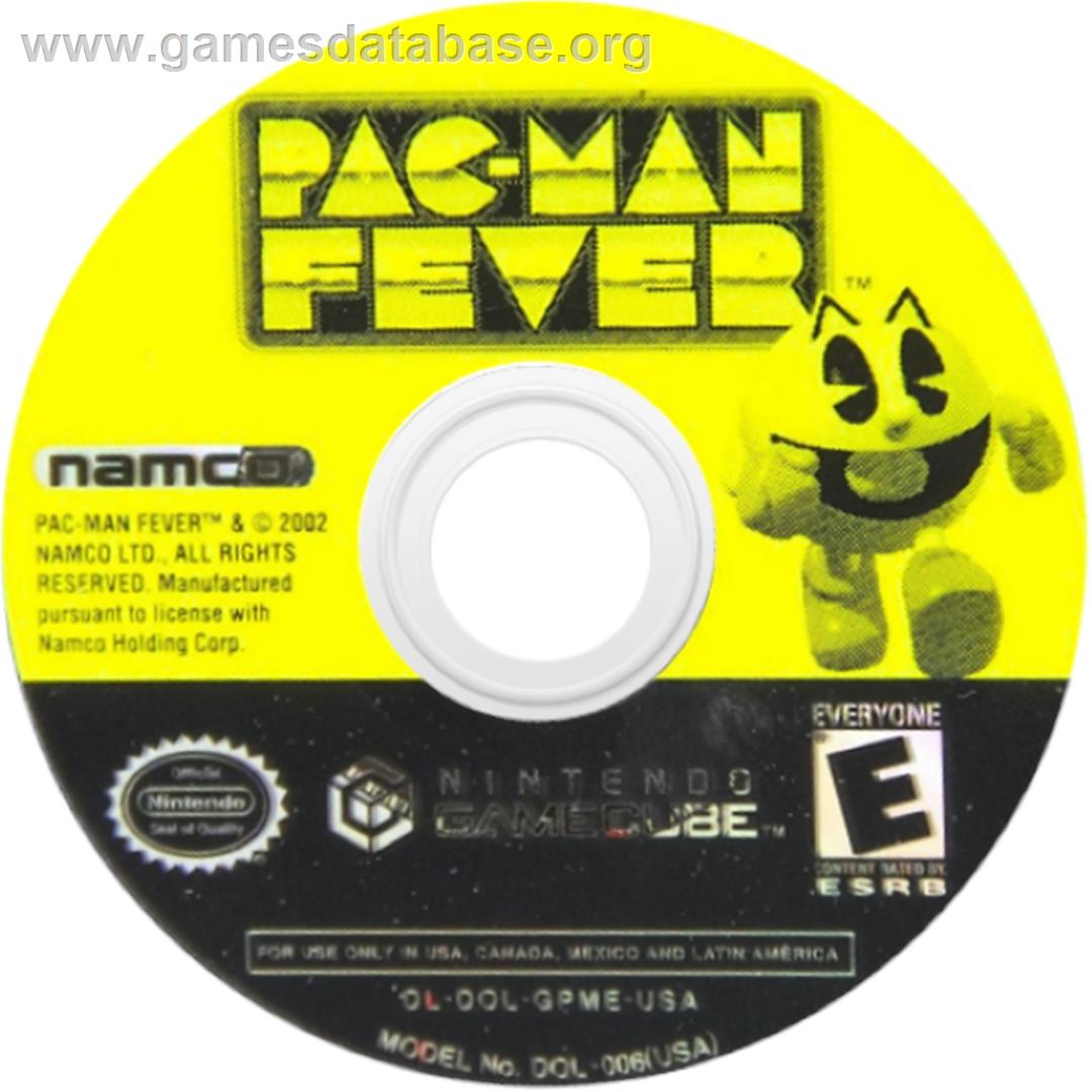 Pac-Man Fever - Nintendo GameCube - Artwork - Cartridge