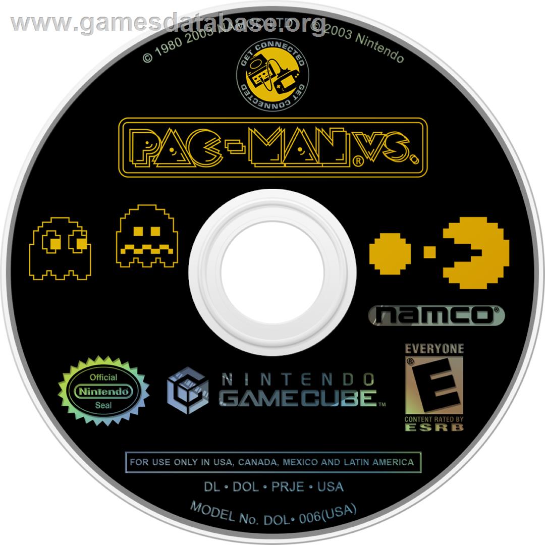 Pac-Man Vs./Pac-Man World 2 - Nintendo GameCube - Artwork - Cartridge