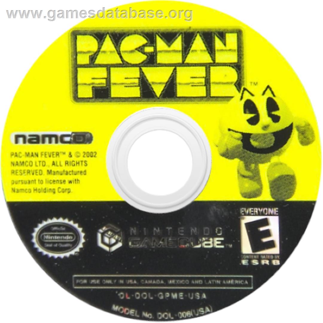 Pac-man Fever - Nintendo GameCube - Artwork - Cartridge