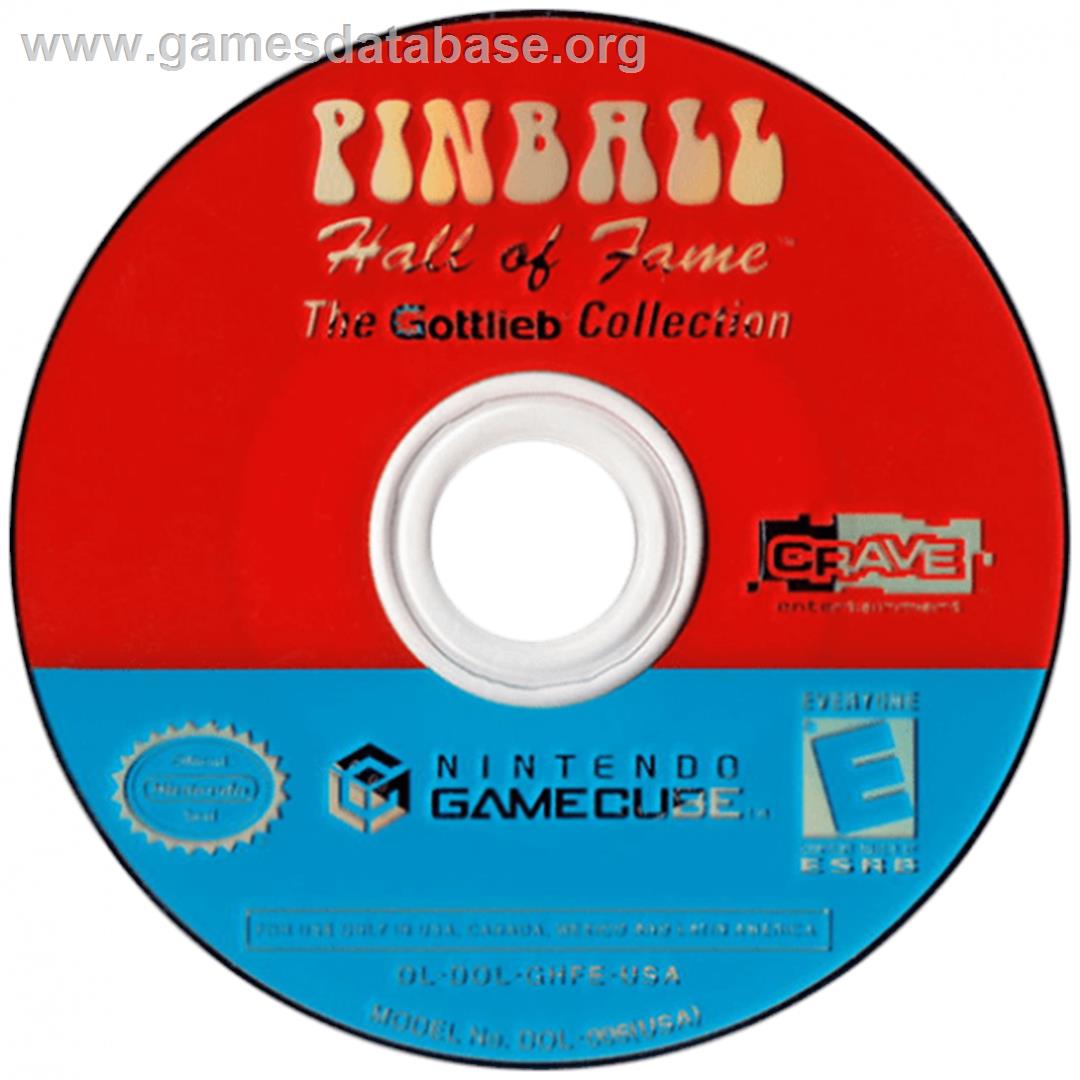 Pinball Hall of Fame: The Gottlieb Collection - Nintendo GameCube - Artwork - Cartridge