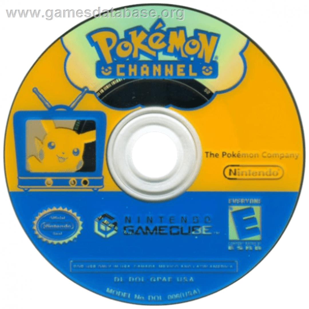 Pokemon Channel - Nintendo GameCube - Artwork - Cartridge