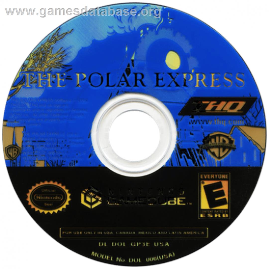 Polar Express, The - Nintendo GameCube - Artwork - Cartridge