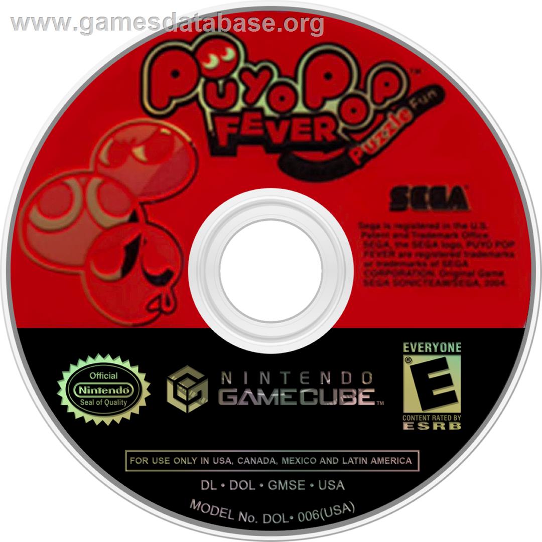 Puyo Pop Fever - Nintendo GameCube - Artwork - Cartridge