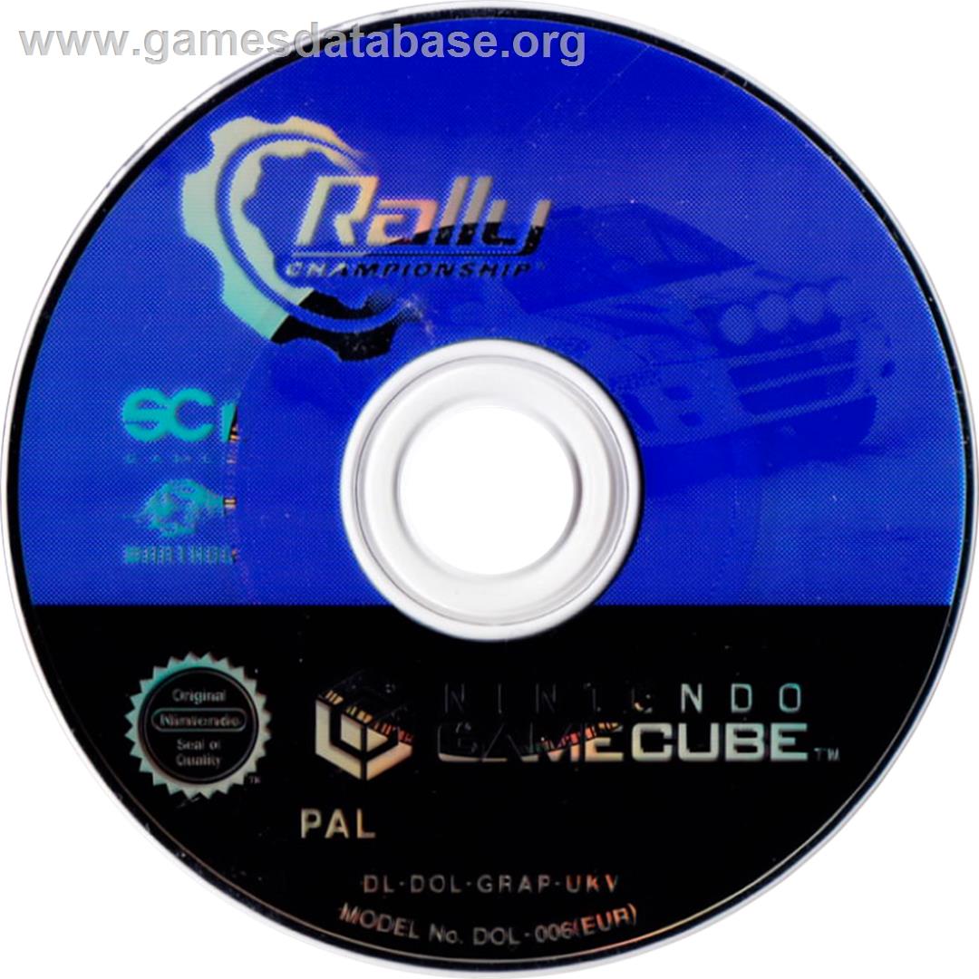 Rally Championship - Nintendo GameCube - Artwork - Cartridge