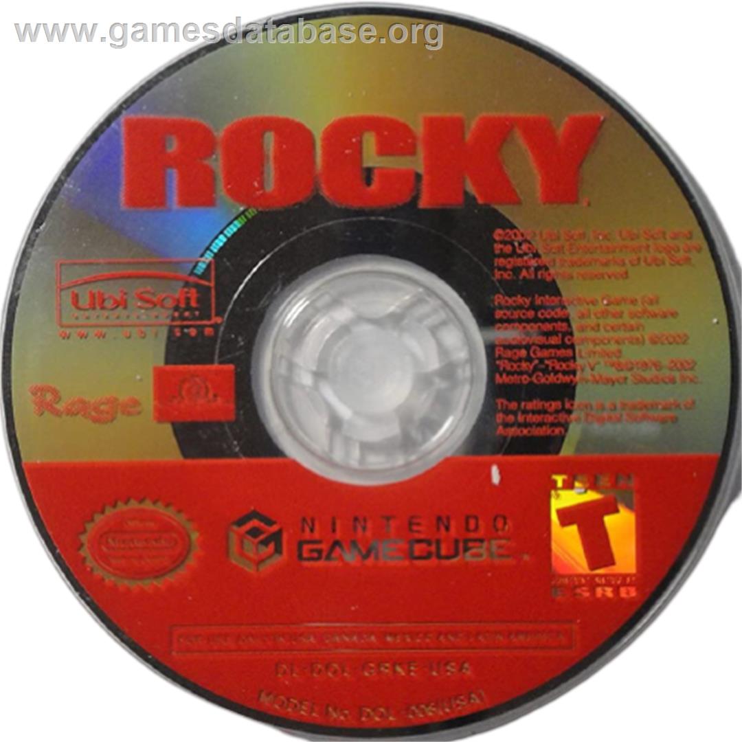 Rocky - Nintendo GameCube - Artwork - Cartridge