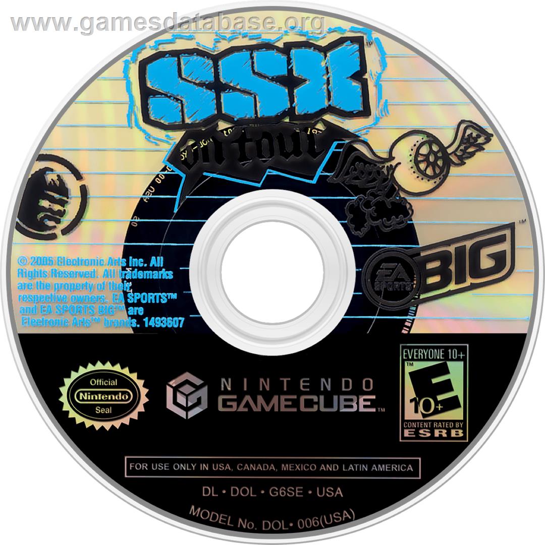 SSX on Tour - Nintendo GameCube - Artwork - Cartridge