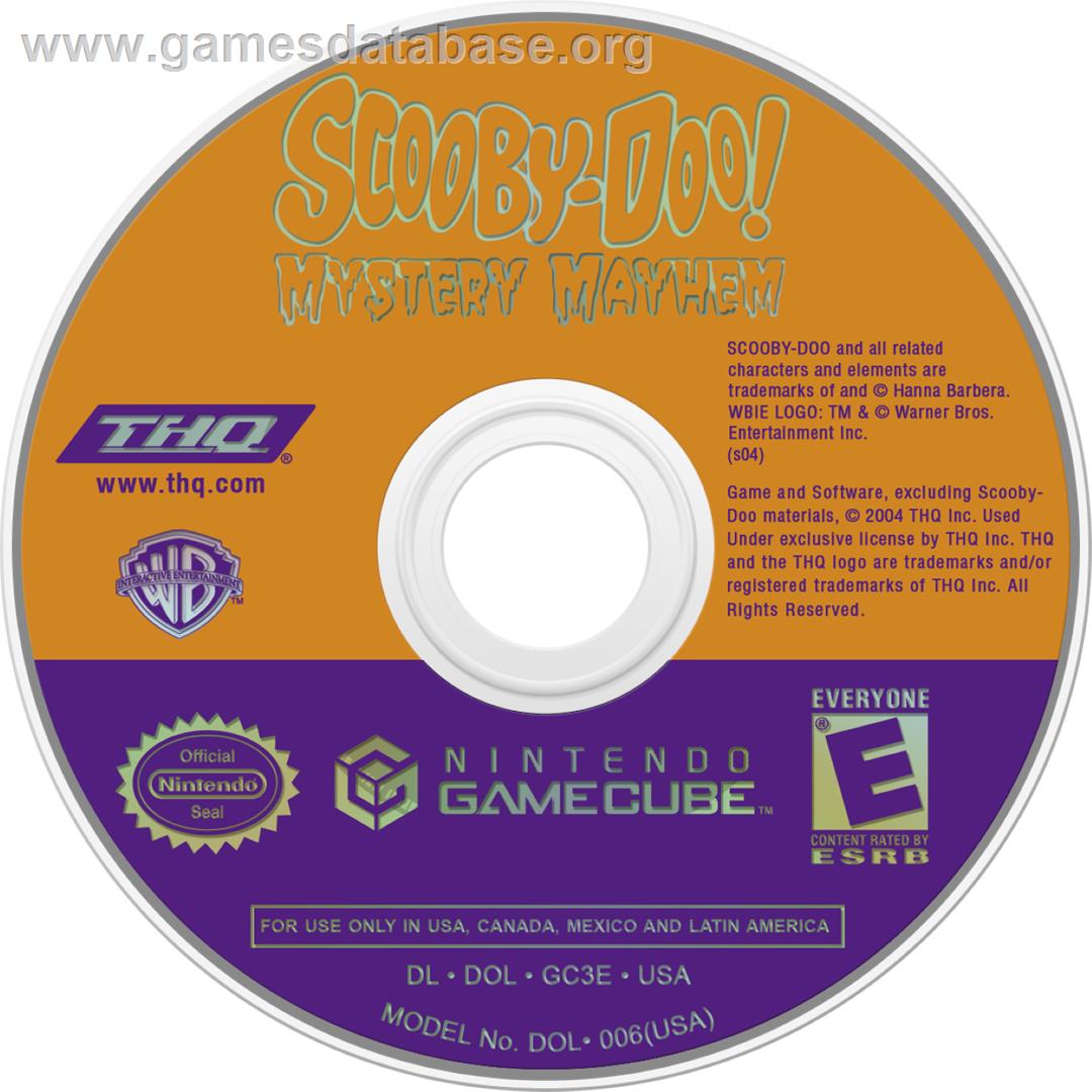 Scooby Doo!: Night of 100 Frights - Nintendo GameCube - Artwork - Cartridge