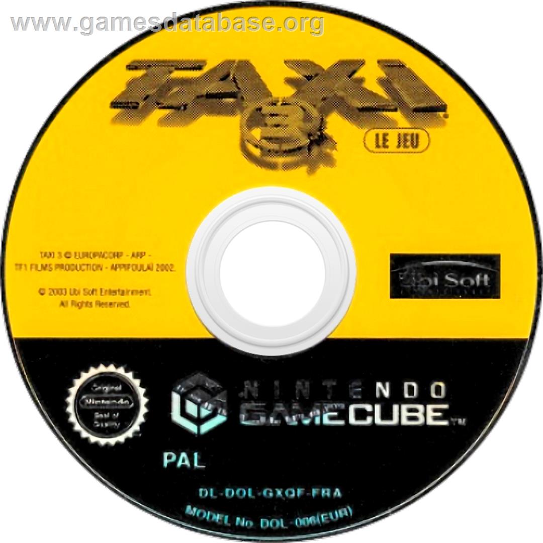 Taxi 3 - Nintendo GameCube - Artwork - Cartridge