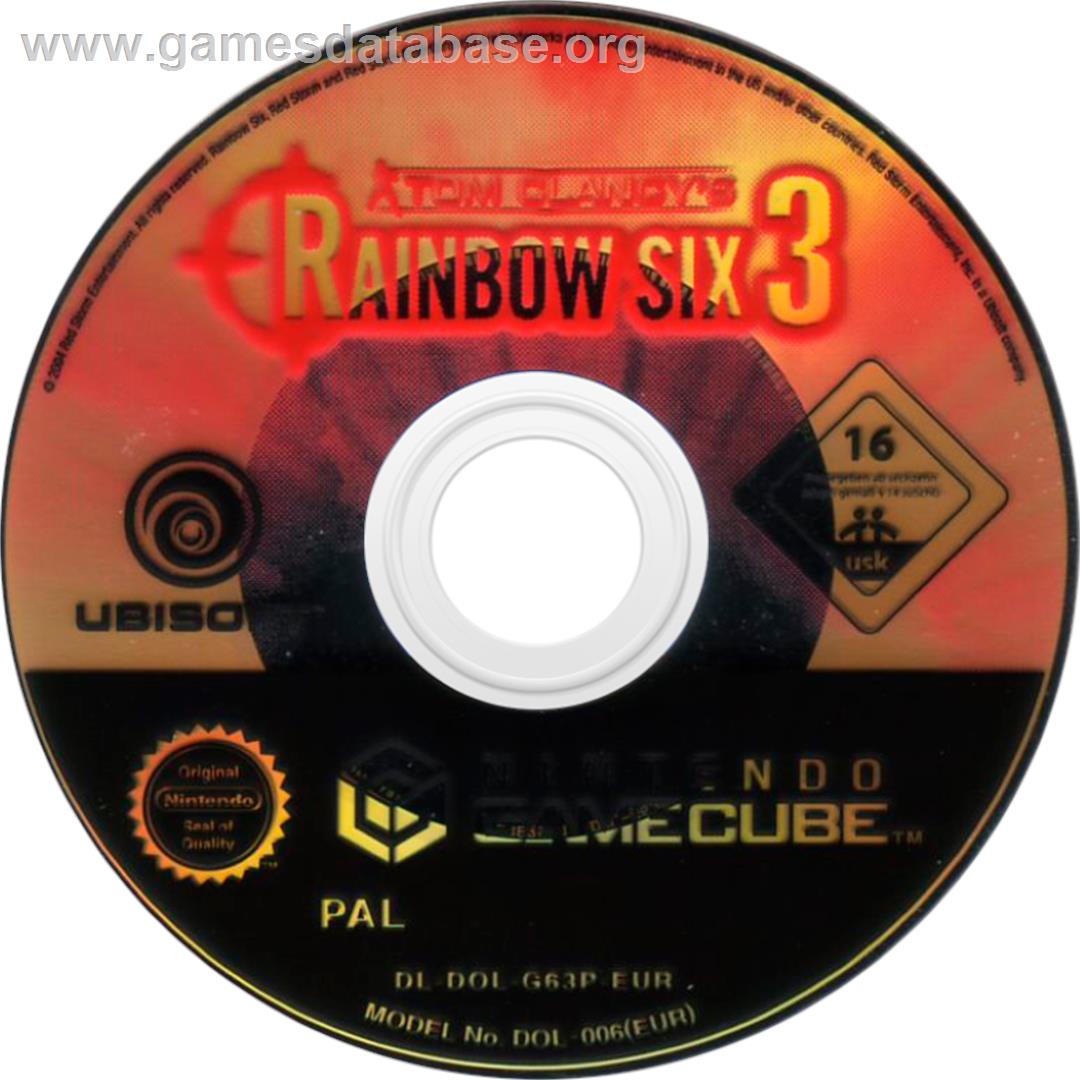 Tom Clancy's Rainbow Six: Lockdown - Nintendo GameCube - Artwork - Cartridge