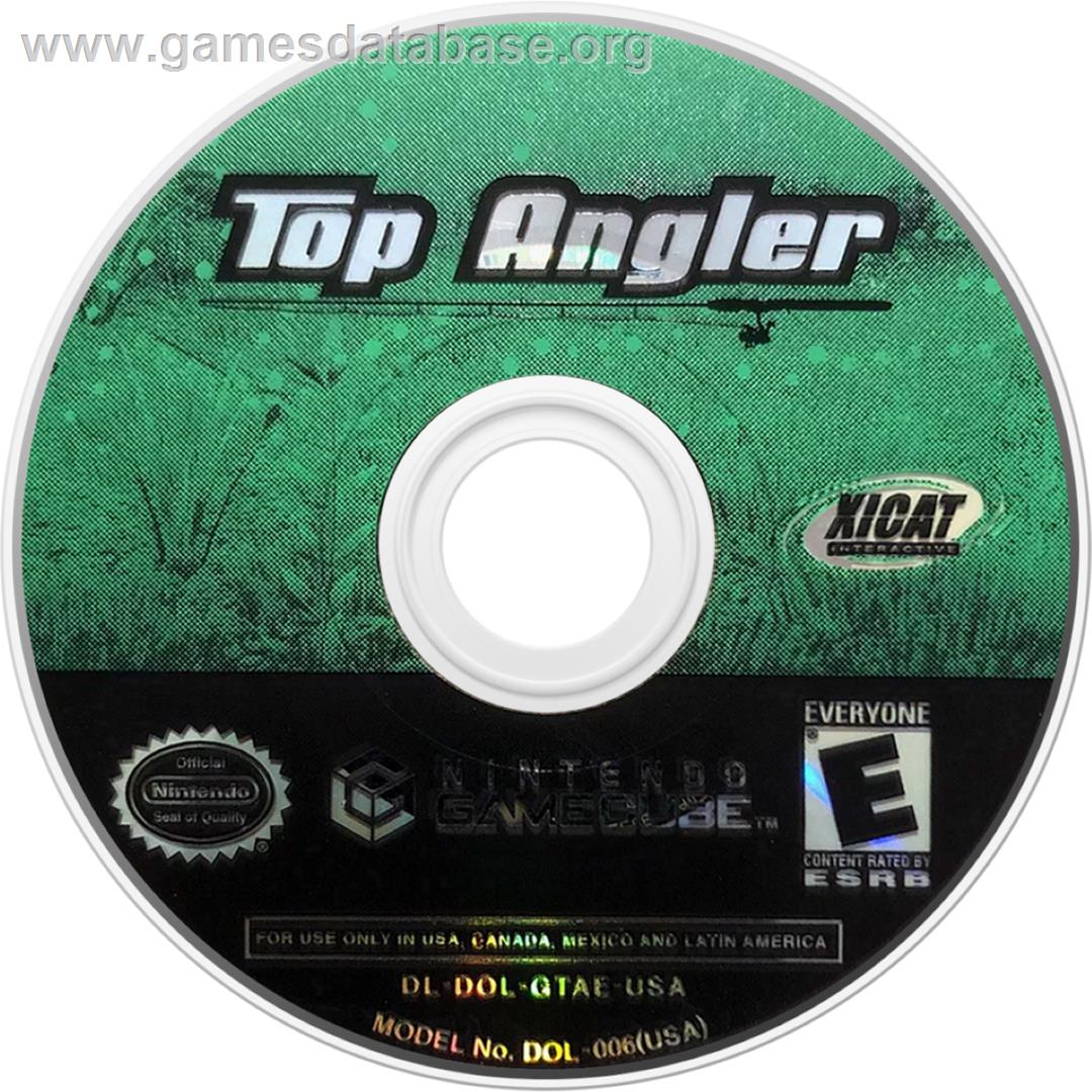 Top Angler - Real Bass Fishing - Nintendo GameCube - Artwork - Cartridge